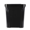Mainstays 7.6 gal Plastic Touch Top Lid Kitchen Trash Can, Black EasyOptionXY LLC