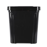 Mainstays 7.6 gal Plastic Touch Top Lid Kitchen Trash Can, Black EasyOptionXY LLC