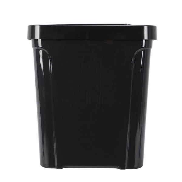 Mainstays 7.6 gal Plastic Touch Top Lid Kitchen Trash Can, Black EasyOptionXY LLC