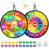 28.74" Large Dart Board Game Set, Dinosaur Theme Double-Sided Kids Dartboards with 20 Sticky Balls, Foldable Indoor Outdoor Party Games Toys for Boys Girls EasyOptionXY LLC