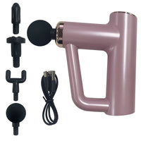 Professional Deep Tissue Percussion Muscle Massager with 6 Speeds and 4 Heads, Handheld & Portable Massage Gun for Athletes Shoulder, Back, Neck Pain Relif EasyOptionXY LLC