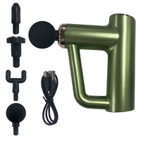 Professional Deep Tissue Percussion Muscle Massager with 6 Speeds and 4 Heads, Handheld & Portable Massage Gun for Athletes Shoulder, Back, Neck Pain Relif EasyOptionXY LLC