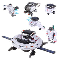 STEM Projects Toys, 6-in-1 Solar Robot Science Kits for Kids Age 8-12 Year Old, DIY Educational Building Experiments Boys Girls Christmas Birthday Gifts EasyOptionXY LLC