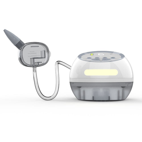 Baby Nasal Aspirator, Electric Baby Nose Sucker with 6 Level Suction, Rechargeable Nose Booger Sucker with 4 Silicone Tips for Infants Babies Kids, Grey EasyOptionXY LLC