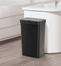 Mainstays 13.2 Gallon Kitchen Sensor Trash Can, Plastic Motion Sensor Kitchen Trash Can, Black EasyOptionXY LLC