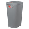 Hefty 13.3 Gallon Trash Can, Plastic Touch Top Kitchen Trash Can, Grey EasyOptionXY LLC