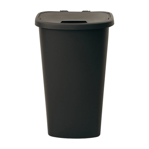 Mainstays 11 Gallon Trash Can, Plastic Lift Top Kitchen Trash Can, Black EasyOptionXY LLC