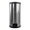 Mainstays 7.9 Gallon Trash Can, Plastic Round Step Kitchen Trash Can, Silver EasyOptionXY LLC