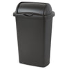 Sterilite 13 Gal. Roll Top Wastebasket, Plastic, Kitchen, Black EasyOptionXY LLC