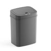 Nine Stars 3.2 Gallon Trash Can, Plastic Touchless Bathroom Trash Can, Black EasyOptionXY LLC
