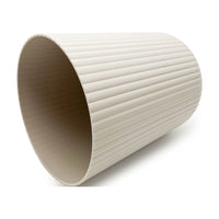 Mainstays 1.64 Gallon Plastic Ribbed Wastebasket, Beige EasyOptionXY LLC