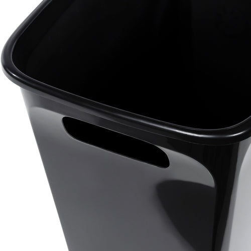 Hefty 8.8 Gallon Trash Can, Plastic Handled Office Trash Can, Black EasyOptionXY LLC
