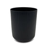 Mainstays 1.64 Gallon Plastic Ribbed Wastebasket, Black EasyOptionXY LLC