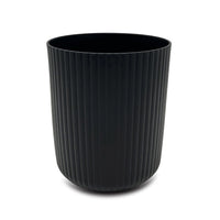 Mainstays 1.64 Gallon Plastic Ribbed Wastebasket, Black EasyOptionXY LLC