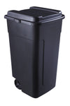 Rubbermaid 50 gal Roughneck Wheeled Plastic Garage Trash Can, Black EasyOptionXY LLC