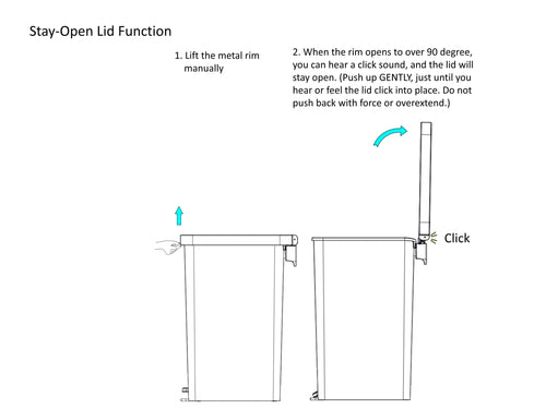 Better Homes & Gardens 10.5 Gallon Kitchen Step Trash Can, Plastic Slim Step-On Kitchen Trash Can, Black EasyOptionXY LLC