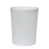 Mainstays Frosted Plastic Bathroom White Wastebasket, 2.1 gal EasyOptionXY LLC