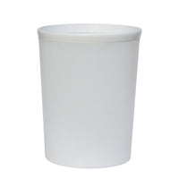 Mainstays Frosted Plastic Bathroom White Wastebasket, 2.1 gal EasyOptionXY LLC