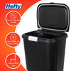 Hefty 13 Gal Odor Block Touch Top Black EasyOptionXY LLC