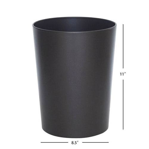 Bronze Metal Bathroom Wastebasket, Mainstays 2.2 gal EasyOptionXY LLC