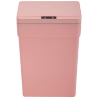 BestOffice 13 gallon Automatic Plastic Trash Can with Lid, Touch Free with Motion Sensor for Indoor Use(Pink) EasyOptionXY LLC