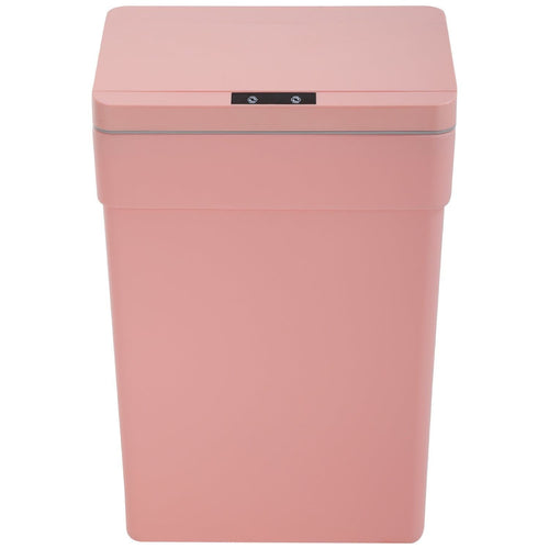 BestOffice 13 gallon Automatic Plastic Trash Can with Lid, Touch Free with Motion Sensor for Indoor Use(Pink) EasyOptionXY LLC