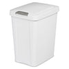 Sterilite 7.5 Gallon Trash Can, Plastic Touch Top Office Trash Can, 4 Pack, White EasyOptionXY LLC