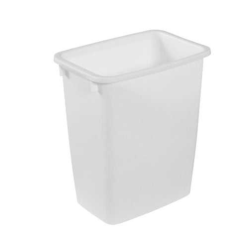 Rubbermaid 21 Qt Traditional Wastebasket Indoor Trash Can Container, White EasyOptionXY LLC