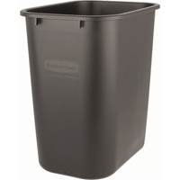 Rubbermaid 7 gal Plastic Office Trash Can, Black EasyOptionXY LLC