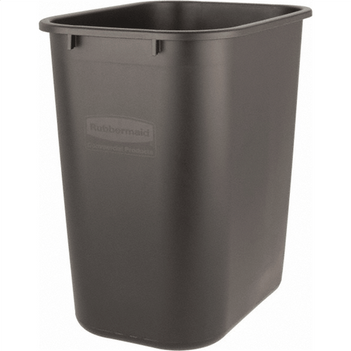 Rubbermaid 7 gal Plastic Office Trash Can, Black EasyOptionXY LLC