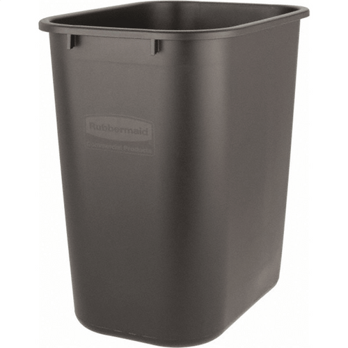 Rubbermaid 7 gal Plastic Office Trash Can, Black EasyOptionXY LLC