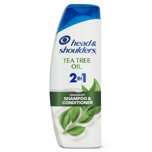Head and Shoulders 2 in 1 Dandruff Shampoo and Conditioner; Tea Tree Oil; 12.5 oz EasyOptionXY LLC