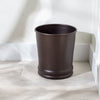 iDesign Olivia Steel Wastebasket Trash Can, Bronze EasyOptionXY LLC