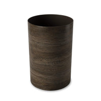Umbra 4.75 gal Treela Plastic Open Top Bathroom Trash Can, Barnwood EasyOptionXY LLC