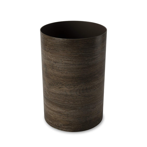 Umbra 4.75 gal Treela Plastic Open Top Bathroom Trash Can, Barnwood EasyOptionXY LLC