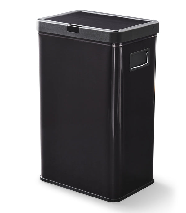Better Homes & Gardens 13.7 gal Touchless Dual Sensor Kitchen Garbage Can with Stay Open Lid, Black EasyOptionXY LLC
