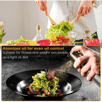 Oil Sprayer for Cooking, 100ml Stainless Steel Oil Spray Bottle, Durable Oil Sprayer Mister Kitchen Gadgets for Baking, Air Fryer, BBQ (Silver, 1 Pack) EasyOptionXY LLC