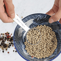 9 Piece Measuring Spoons, Stainless Steel Measuring Spoons Set, Kitchen Measuring Tools for Dry and Liquid Ingredients EasyOptionXY LLC