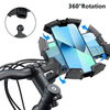 Bike Phone Holder, Rotatable Motorcycle Phone Mount, Handlebar Bicycle Scooter Phone Clamp Compatible with 4.7" to 6.8" Smartphones EasyOptionXY LLC