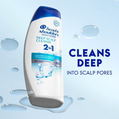 Head and Shoulders 2 in 1 Dandruff Shampoo and Conditioner; Deep Scalp Cleanse; 12.5 oz EasyOptionXY LLC