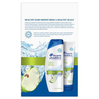 Head and Shoulders Paraben Free Green Apple Shampoo and Conditioner; 12.5oz + 10.9oz EasyOptionXY LLC