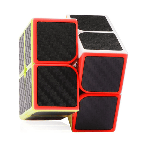 Speed Cube Set, 2x2x2 Magic Carbon Fiber Cube Bundle, Smooth Cube Toy Gift for Kids Adult EasyOptionXY LLC