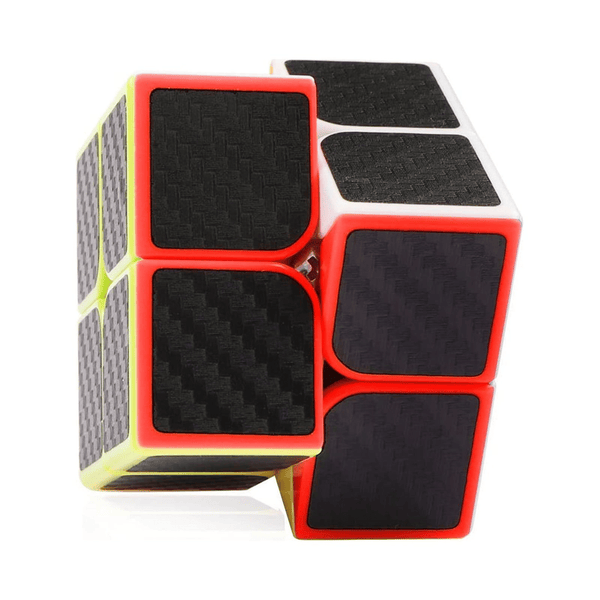 Speed Cube Set, 2x2x2 Magic Carbon Fiber Cube Bundle, Smooth Cube Toy Gift for Kids Adult EasyOptionXY LLC
