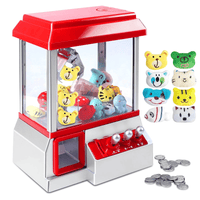 Claw Machine Arcade Toy with Sound, Mini Candy Dispenser Vending Game for Kids, Cool Fun Claw Machine Perfect Christmas & Birthday Gifts for Kids, Ages 3+ EasyOptionXY LLC