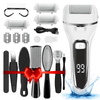 Electric Callus Remover for Feet, Rechargeable Hard Skin Remover Pedicure Tools, 13 in 1 Electric Callous Remover Kit for Cracked Heels, White EasyOptionXY LLC