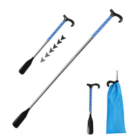 KEKOY Shoe Horn with Long Handle, 14" to 34" Adjustable and Retractable Expander Shoe Stick, Portable Stainless Steel Long Shoehorn for Seniors with Travel Bag EasyOptionXY LLC