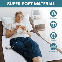 KEKOY 1Pc Bed Pads for Incontinence Reusable, Incontinence Bed Pads,Waterproof Bed Pads-Super Absorbent Protection, Blue, 34 x 36inch EasyOptionXY LLC