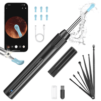 KEKOY Ear Camera, Ear Wax Removal Kit, Ear Cleaner with 1296P HD Wireless Otoscope, Ear Wax Removal Tool with 6 LED Light for Adults, Kids, Pets, Compatible with iPhone & Android EasyOptionXY LLC
