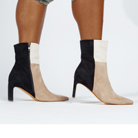 Simone Booties Nude Vaila Shoes