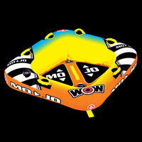 WOW Sports Mojo 1-2 Person Towable Water Tube For Pool and Lake (16-1060) Jupiter Gear